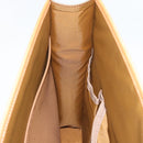 Burberrys Business Bag Canvas 2way Brown Gold Auth bs35965-22