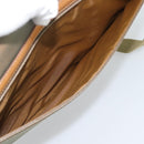 Burberrys Business Bag Canvas 2way Brown Gold Auth bs35965-25