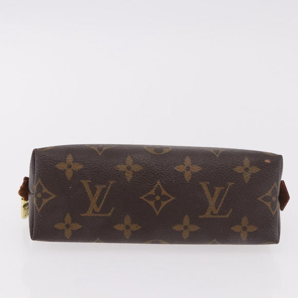 LOUIS VUITTON Monogram Pochette Cosmetic PM Pouch M43998 LV Auth bs35966