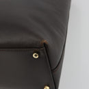 GUCCI Bamboo Hand Bag Leather Brown Gold 002 0505 Auth bs35974-12