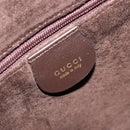 GUCCI Bamboo Hand Bag Leather Brown Gold 002 0505 Auth bs35974-15
