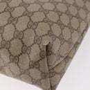 GUCCI GG Supreme Web Sherry Line Tote Bag PVC Beige 39 02 003 Auth bs35976-17
