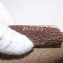 GUCCI GG Supreme Web Sherry Line Tote Bag PVC Beige 39 02 003 Auth bs35976-11