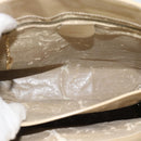 GUCCI Tote Bag Patent leather 2way Beige Gold 000 1118 0503 Auth bs35979-10