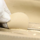 GUCCI Tote Bag Patent leather 2way Beige Gold 000 1118 0503 Auth bs35979-11