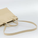 GUCCI Tote Bag Patent leather 2way Beige Gold 000 1118 0503 Auth bs35979-8