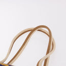 LOEWE Shoulder Bag Canvas Blue Gold Auth bs35981A-8