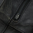 CHANEL COCO Mark Chain Tote Bag Leather Black Gold CC Auth bs35989V-20