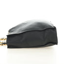 CHANEL COCO Mark Chain Tote Bag Leather Black Gold CC Auth bs35989V-4