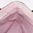 CHANEL Hand Bag Canvas Pink Silver CC Auth bs35992A-19