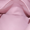 CHANEL Hand Bag Canvas Pink Silver CC Auth bs35992A-23