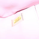 CHANEL Hand Bag Canvas Pink Silver CC Auth bs35992A-12