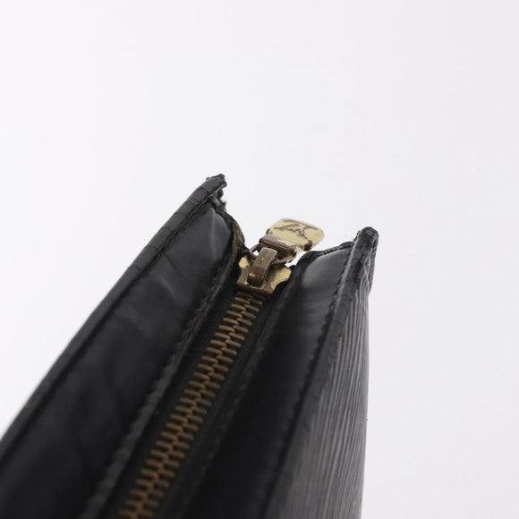 LOUIS VUITTON Epi Saint Jacques Shopping Shoulder Bag Black M52272 Auth bs35995