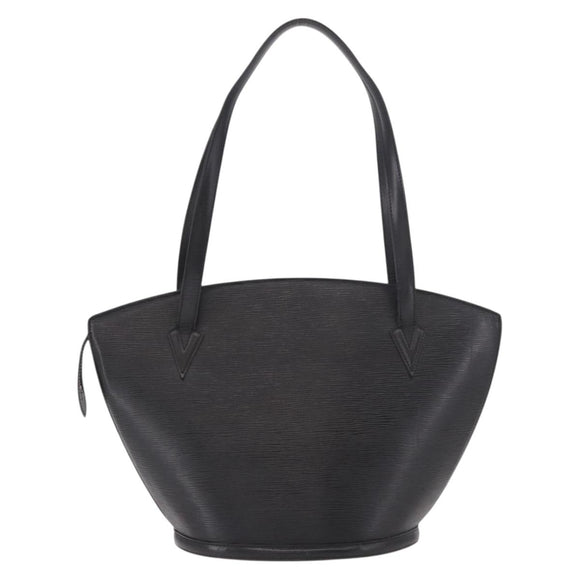 LOUIS VUITTON Epi Saint Jacques Shopping Shoulder Bag Black M52272 Auth bs35995