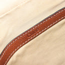 Chloe Paraty Hand Bag Leather Brown Gold Auth bs35996-18