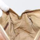 Chloe Paraty Hand Bag Leather Brown Gold Auth bs35996-19