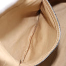 Chloe Paraty Hand Bag Leather Brown Gold Auth bs35996-21