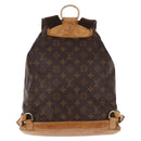 LOUIS VUITTON Monogram Montsouris GM Backpack M51135 LV Auth bs35999-2