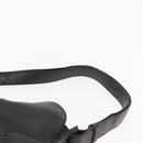 BOTTEGA VENETA INTRECCIATO Shoulder Bag Leather Black Auth bs36000-14