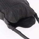 BOTTEGA VENETA INTRECCIATO Shoulder Bag Leather Black Auth bs36000-8