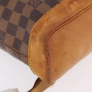 LOUIS VUITTON Damier Ebene Arlucan Backpack N99038 LV Auth bs36001-14