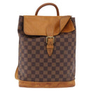 LOUIS VUITTON Damier Ebene Arlucan Backpack N99038 LV Auth bs36001-2