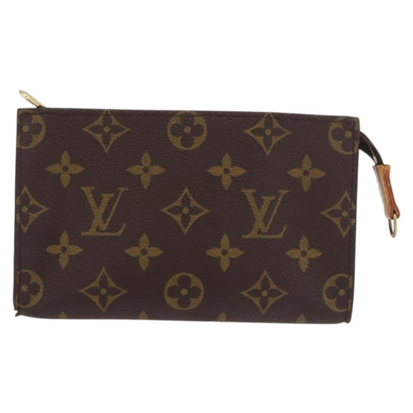 LOUIS VUITTON Monogram Bucket PM Accessory Pouch LV Auth bs36005