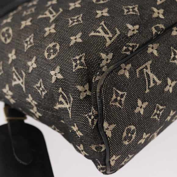 LOUIS VUITTON Monogram Mini Lucille PM Hand Bag Noir M92610 LV Auth bs36007