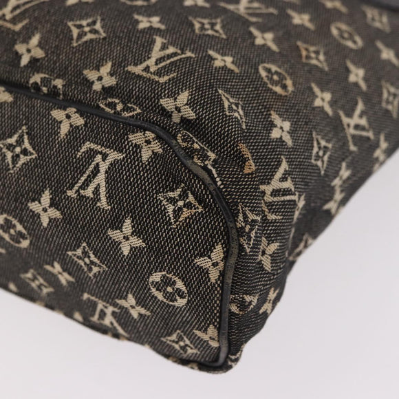 LOUIS VUITTON Monogram Mini Lucille PM Hand Bag Noir M92610 LV Auth bs36007