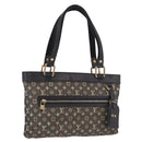 LOUIS VUITTON Monogram Mini Lucille PM Hand Bag Noir M92610 LV Auth bs36007-1