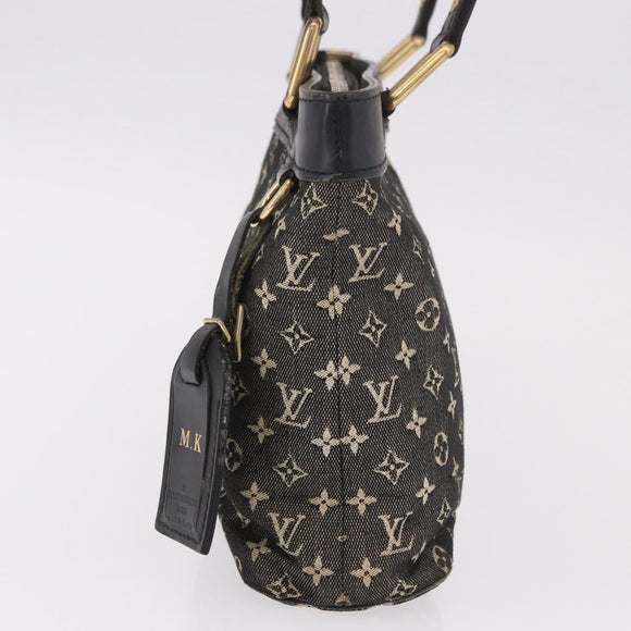 LOUIS VUITTON Monogram Mini Lucille PM Hand Bag Noir M92610 LV Auth bs36007