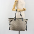 LOUIS VUITTON Monogram Idylle Neverfull MM Bag Gray Uncle M40514 LV Auth bs36008-23