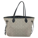LOUIS VUITTON Monogram Idylle Neverfull MM Bag Gray Uncle M40514 LV Auth bs36008-2