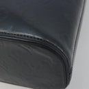 LOUIS VUITTON Monogram Mat Sutter Shoulder Bag Blue M55165 LV Auth bs36009-14