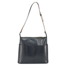 LOUIS VUITTON Monogram Mat Sutter Shoulder Bag Blue M55165 LV Auth bs36009-2