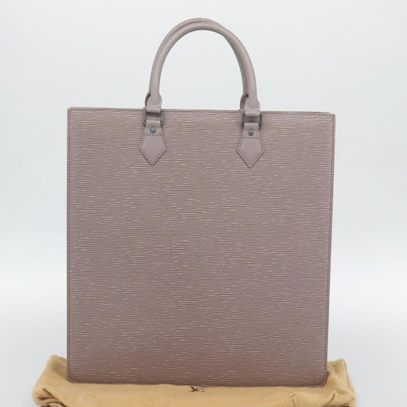 LOUIS VUITTON Epi Sac Plat Hand Bag Lilac M5207B LV Auth bs36010