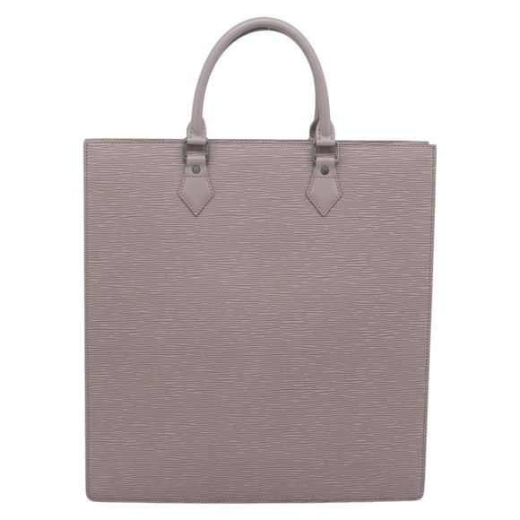 LOUIS VUITTON Epi Sac Plat Hand Bag Lilac M5207B LV Auth bs36010