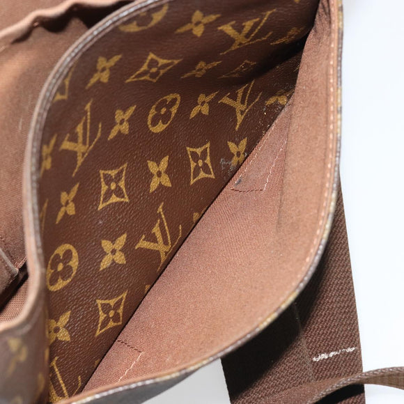 LOUIS VUITTON Monogram Messenger Bosphore PM Shoulder Bag M40106 LV Auth bs36011