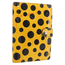 LOUIS VUITTON Monogram Vernis Dot Agenda PM Cover Yellow M91517 LV Auth bs36015-1
