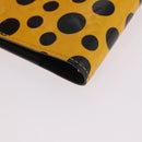 LOUIS VUITTON Monogram Vernis Dot Agenda PM Cover Yellow M91517 LV Auth bs36015-17
