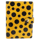 LOUIS VUITTON Monogram Vernis Dot Agenda PM Cover Yellow M91517 LV Auth bs36015-13