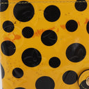 LOUIS VUITTON Monogram Vernis Dot Agenda PM Cover Yellow M91517 LV Auth bs36015-2