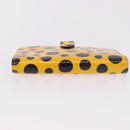 LOUIS VUITTON Monogram Vernis Dot Agenda PM Cover Yellow M91517 LV Auth bs36015-5