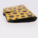 LOUIS VUITTON Monogram Vernis Dot Agenda PM Cover Yellow M91517 LV Auth bs36015-6