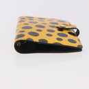 LOUIS VUITTON Monogram Vernis Dot Agenda PM Cover Yellow M91517 LV Auth bs36015-7