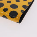 LOUIS VUITTON Monogram Vernis Dot Agenda PM Cover Yellow M91517 LV Auth bs36015-14