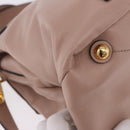 Miu Miu Hand Bag Leather 2way Pink Gold Auth bs36019A-17