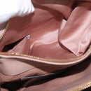 Miu Miu Hand Bag Leather 2way Pink Gold Auth bs36019A-31