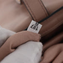 Miu Miu Hand Bag Leather 2way Pink Gold Auth bs36019A-12