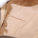 GUCCI GG Supreme Web Sherry Line Bag PVC Beige Gold 001 754 6177 Auth bs36022-10